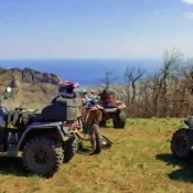 ATV trail riding